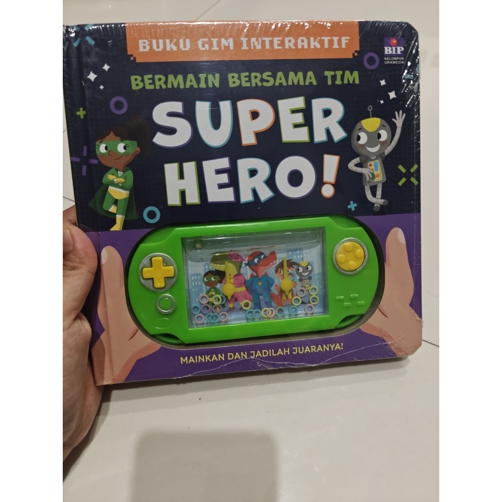 Buku Anak dengan Game Gim Buku Interaktif