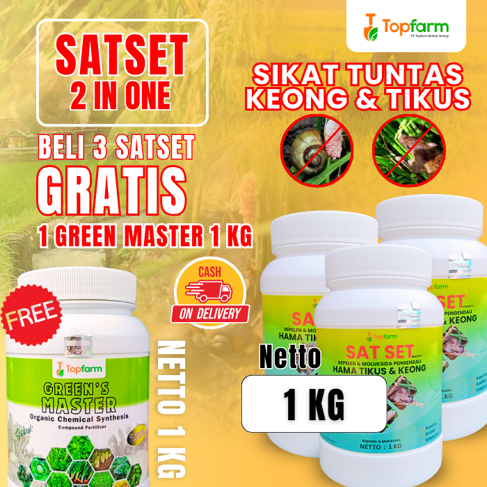 Racun Keong Sawah Paling Ampuh / Paket PROMO Beli 3 BONUS 1 / Racun Keong Sawah Bubuk / Racun Tikus 