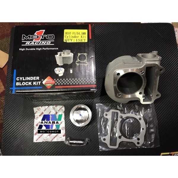 cylinder blok beat fi stater kasar kzl moto1 blok seher beat stater kasar 54.5 boring beat fi bore u