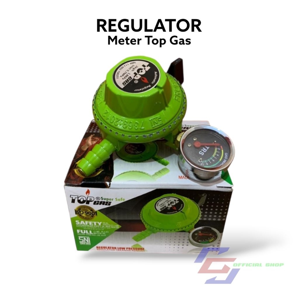 REGULATOR METER TOP GAS REGULATOR KOMPOR GAS LPG 3KG 12KG