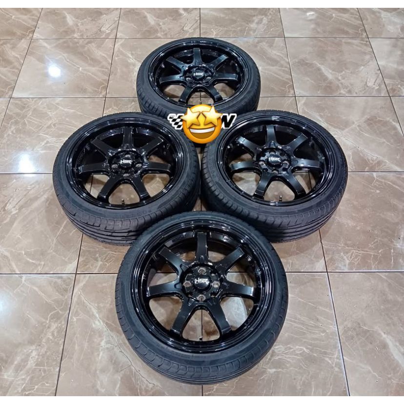 VELG MOBIL BEKAS HSR TJH R17 BUAT LIVINA AVANZA XENIA SWIFT BALENO JAZZ MOBILIO CITY YARIS VIOS SOLU