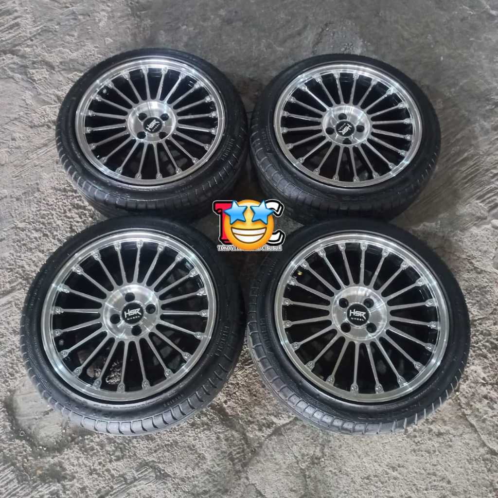 VELG MOBIL BEKAS HSR JJC R17 UNTUK MOBILIO CITY JAZZ FREED SWIFT IGNIS YARIS SOLUNA VIOS