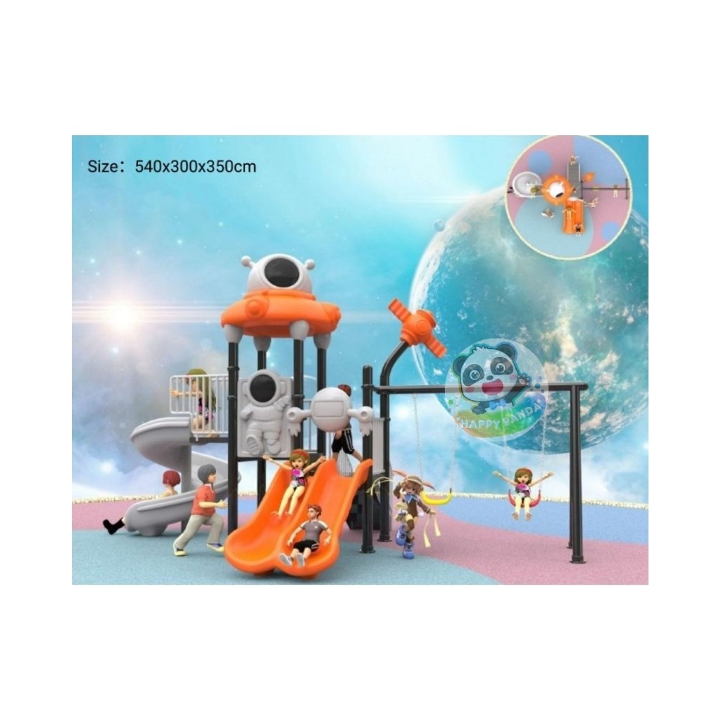 Wahana Playground Outdoor + Ayunan
