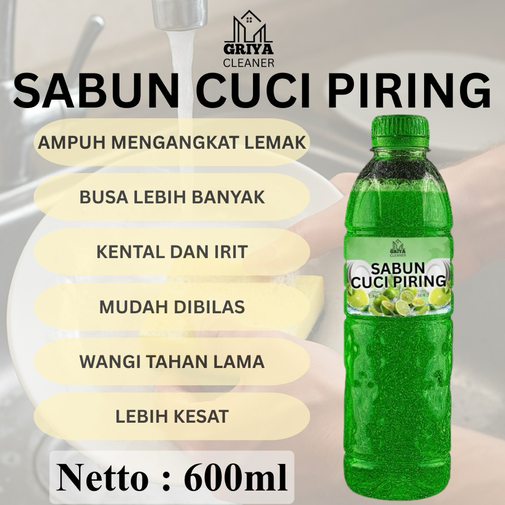 SABUN CUCI PIRING 600ML SABUN PEMBERSIH SABUN CUCI PIRING SABUN CUCI PIRING CAIR SABUN CUCI PIRING E