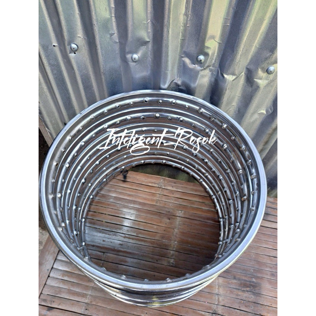 Velg DID Chrome Ring 17 Ukuran 120 140 160  Original Second Copotan velg Velg Besi Chrome