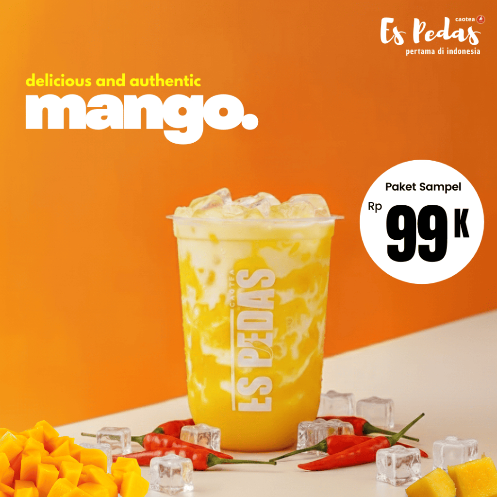 Paket Sampel/Tester Paket Usaha Caotea Es Pedas