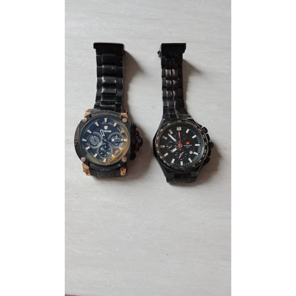 2pcs jam tangan untuk kanibalan Expd E6606M +sw arm