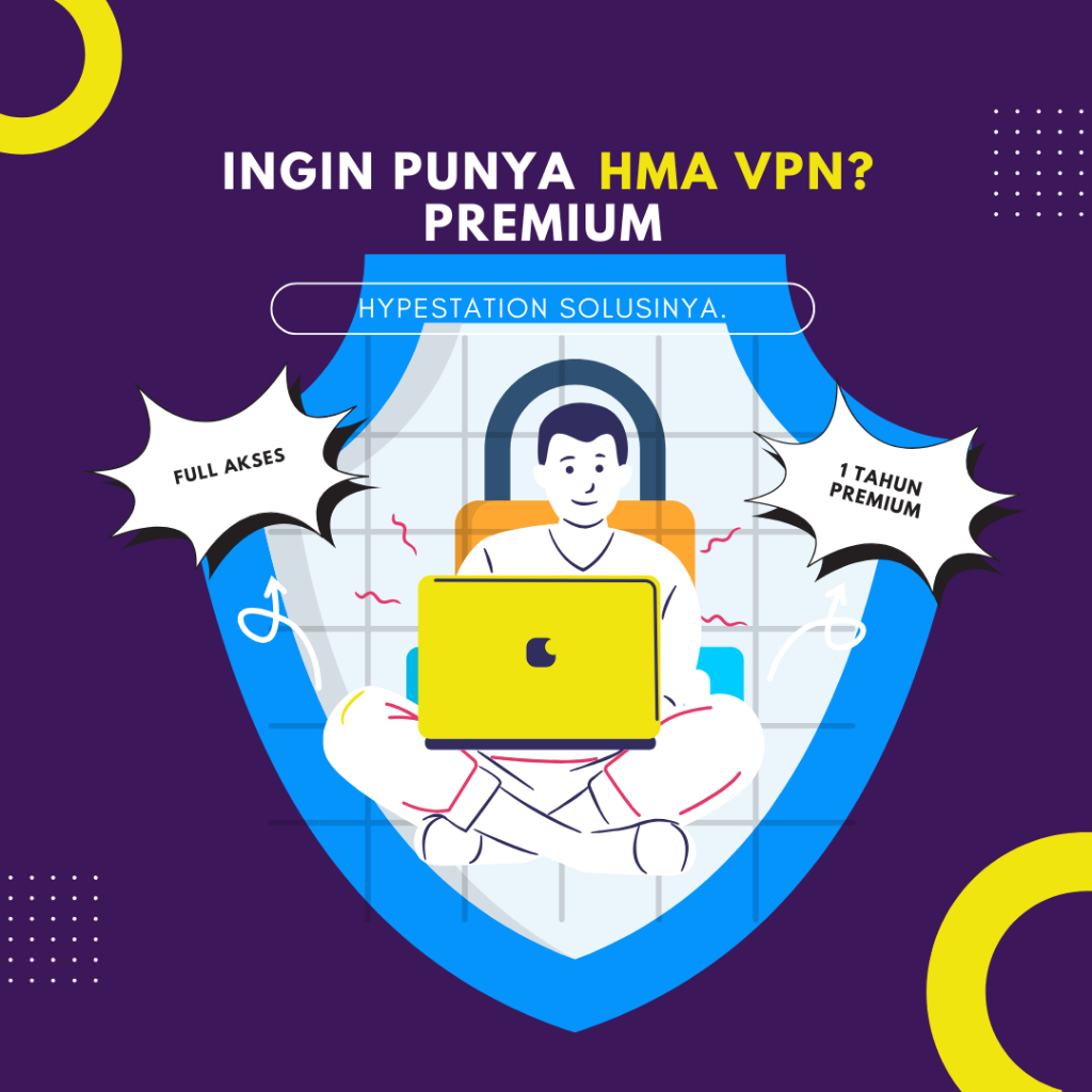 HMA Premium Bergaransi Vpn Sebelum Stok Habis