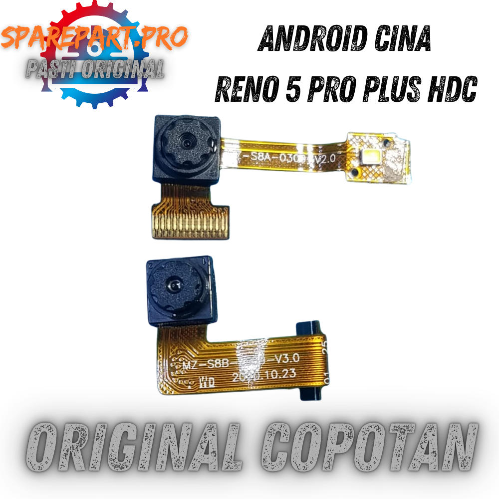 KAMERA DEPAN BELAKANG HP CINA RENO 5 PRO PLUS HDC COPOTAN