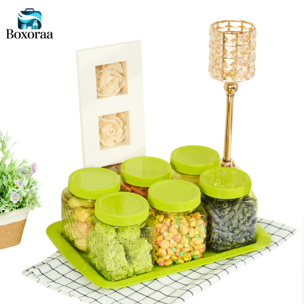 Set Toples Lebaran Ariya + Nampan 6pcs