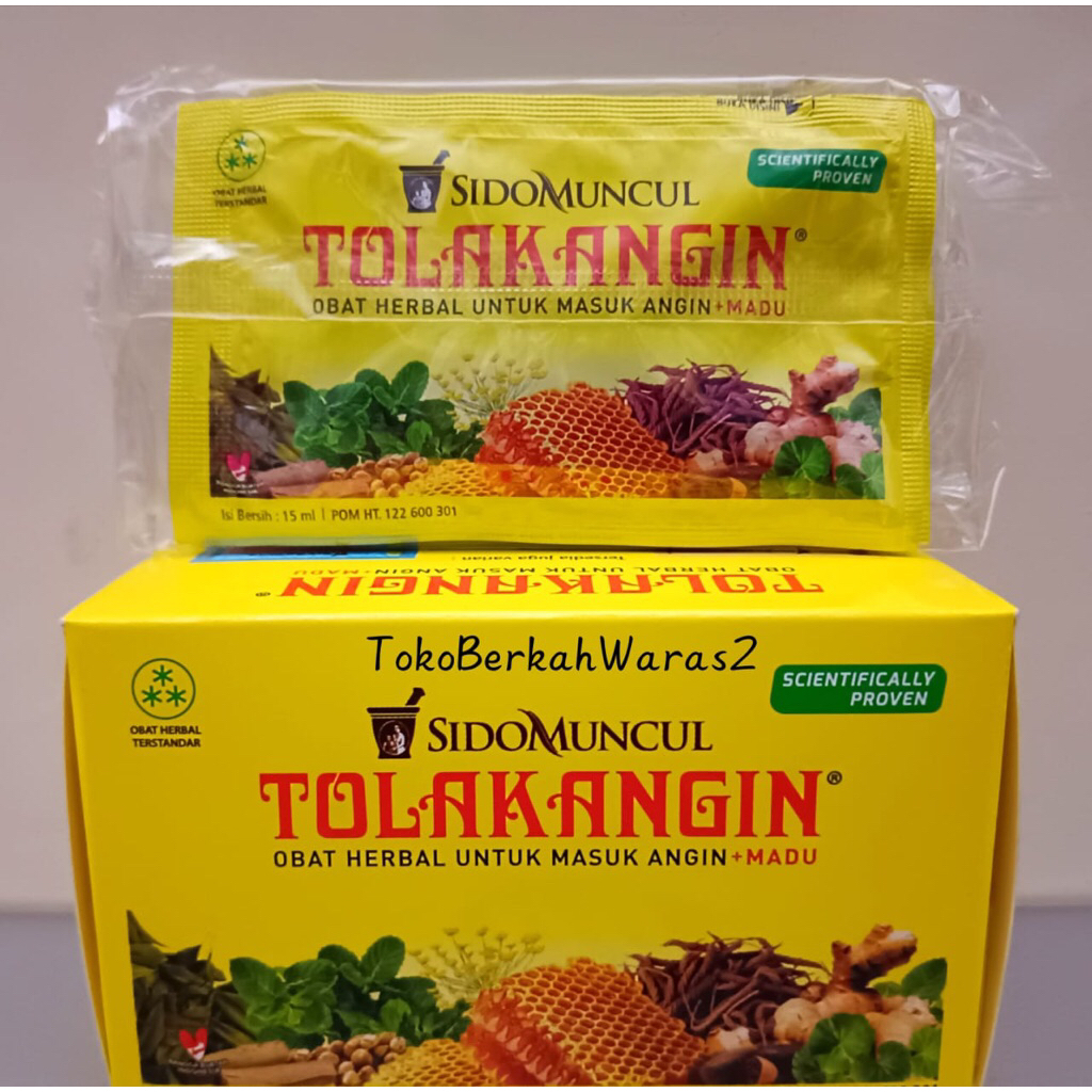 Tolak Angin Cair Herbal Madu isi 6 Sachet @15ml