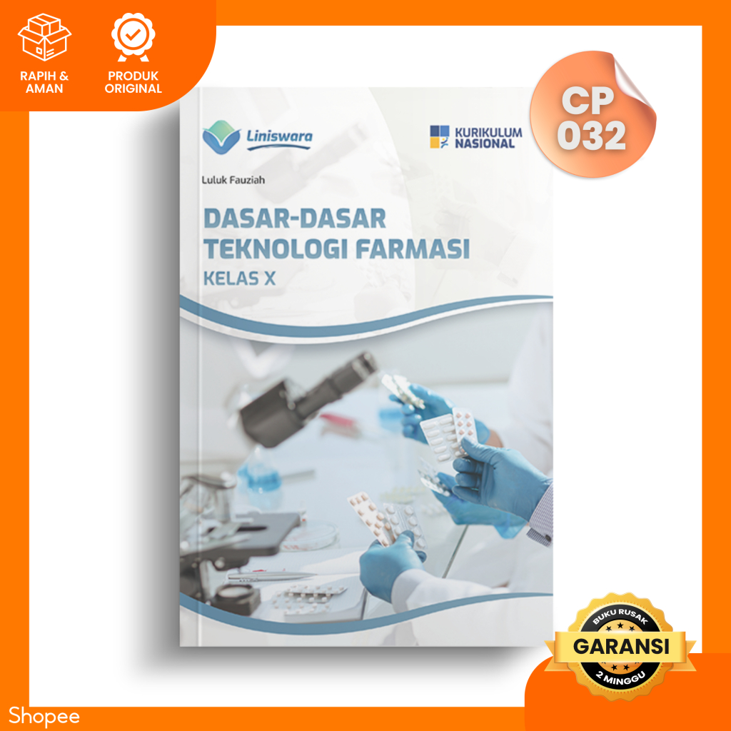 Buku SMK Dasar-Dasar Teknologi Farmasi Kelas X