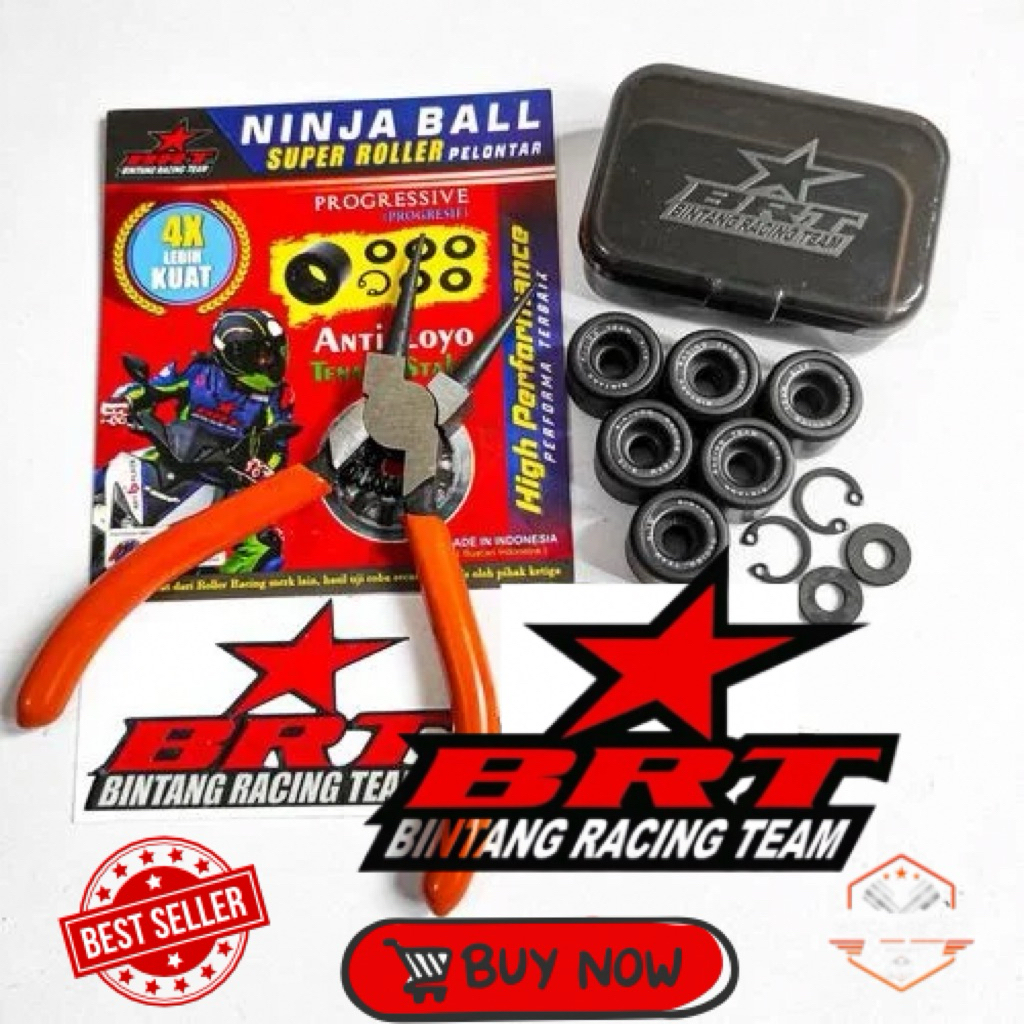ROLLER BRT NINJA BALL 8 9 10 11 12 13 GRAM BEAT FI ESP BEAT POP BEAT STREET VARIO 110 FI SCOOPY SPAC