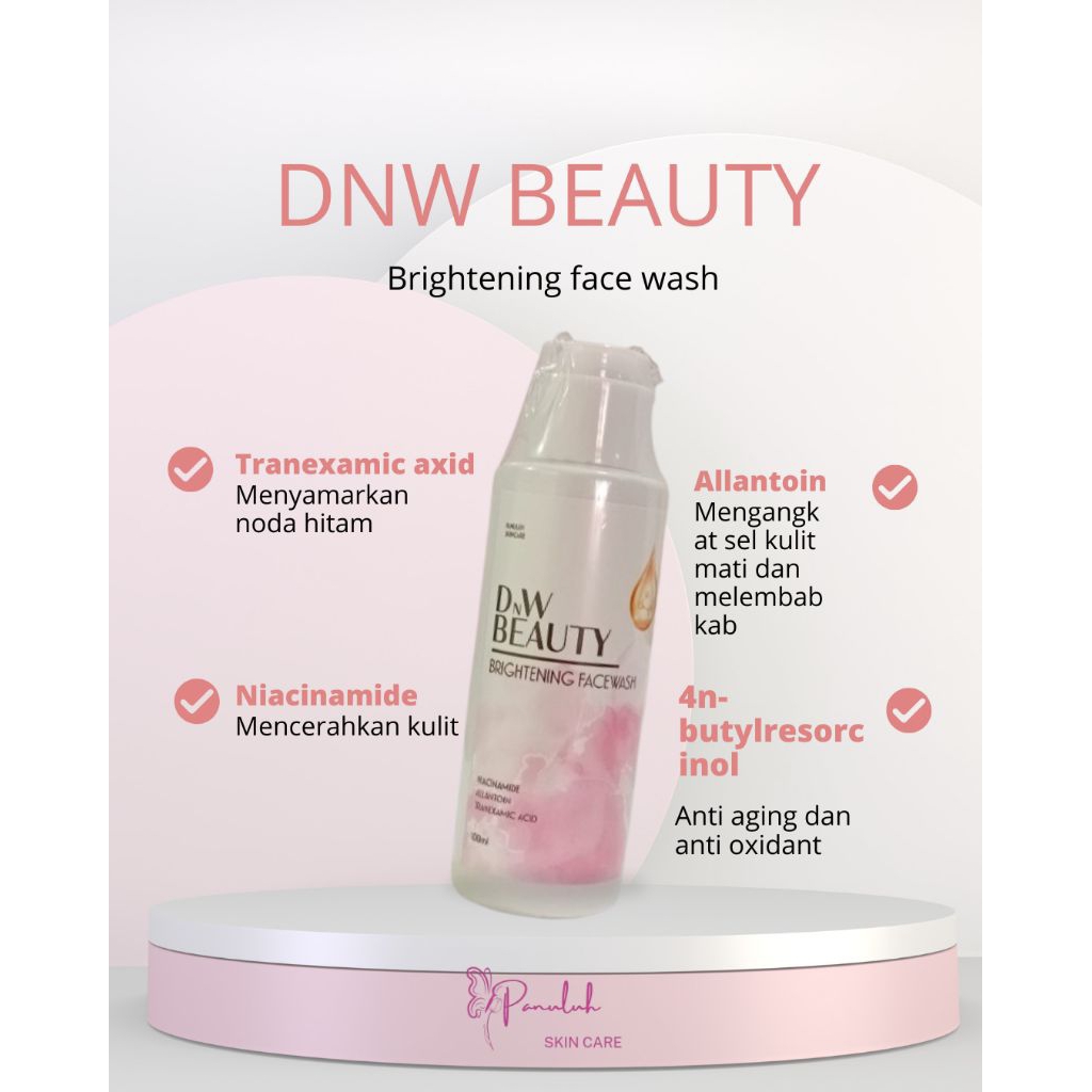 Face Wash Brightening DnW Beauty