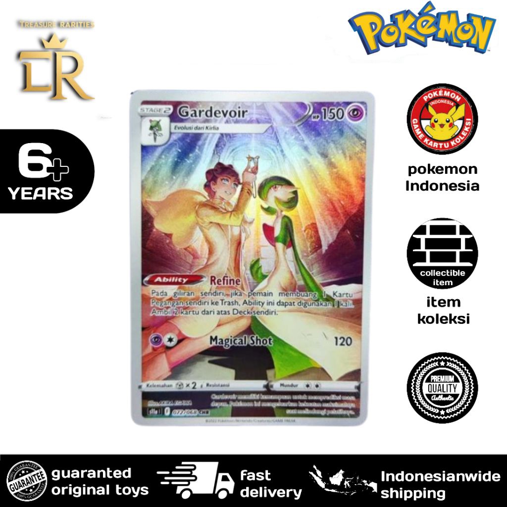 gardevoir chr s11a tcg pokemon indo
