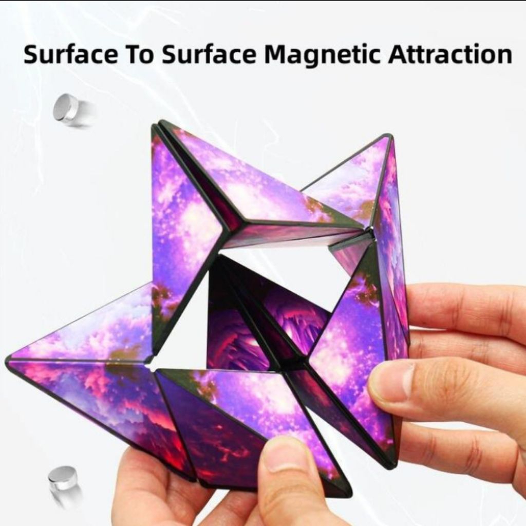mainan rubik anak magnetic cube