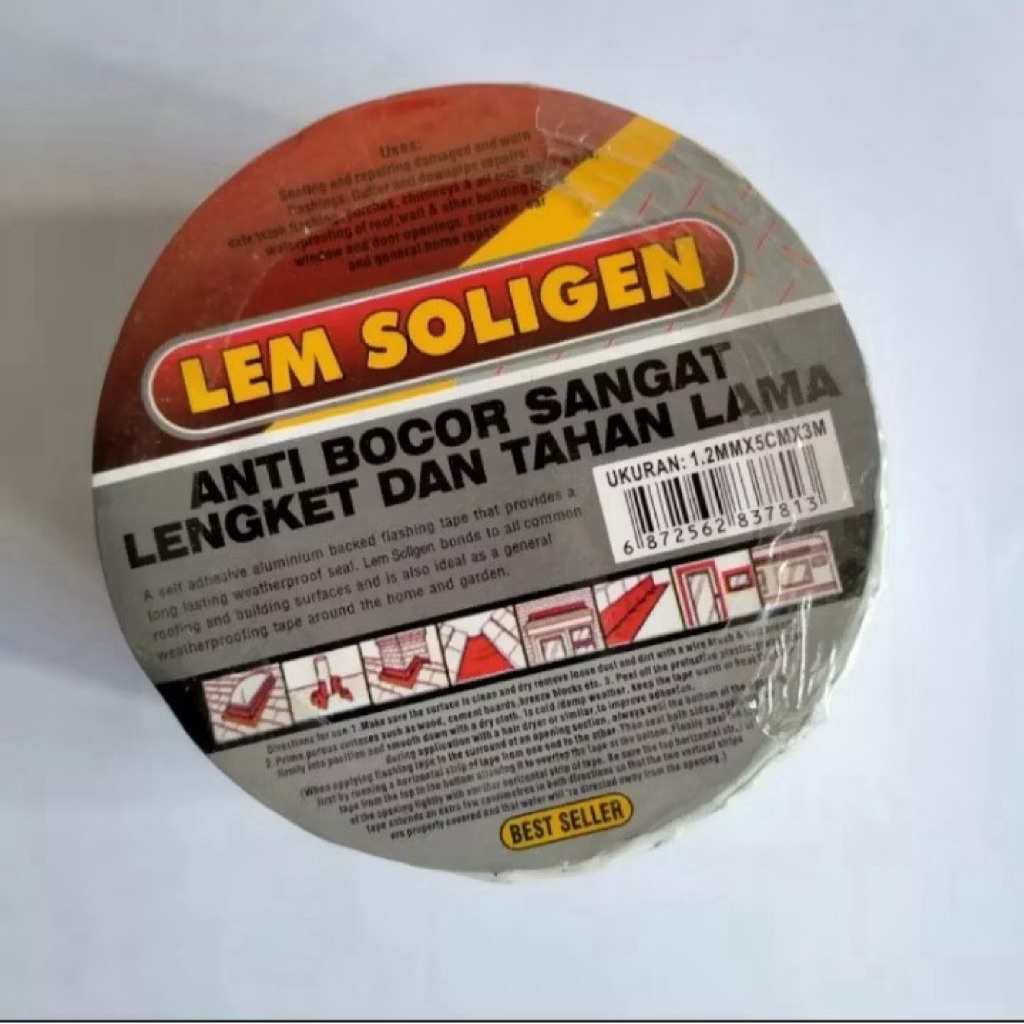 Tambal Talang Lem Talang Bocor Lem Atap Seng Lem Seng Perekat Anti Bocor Solasi Atap Isolasi Seng (P