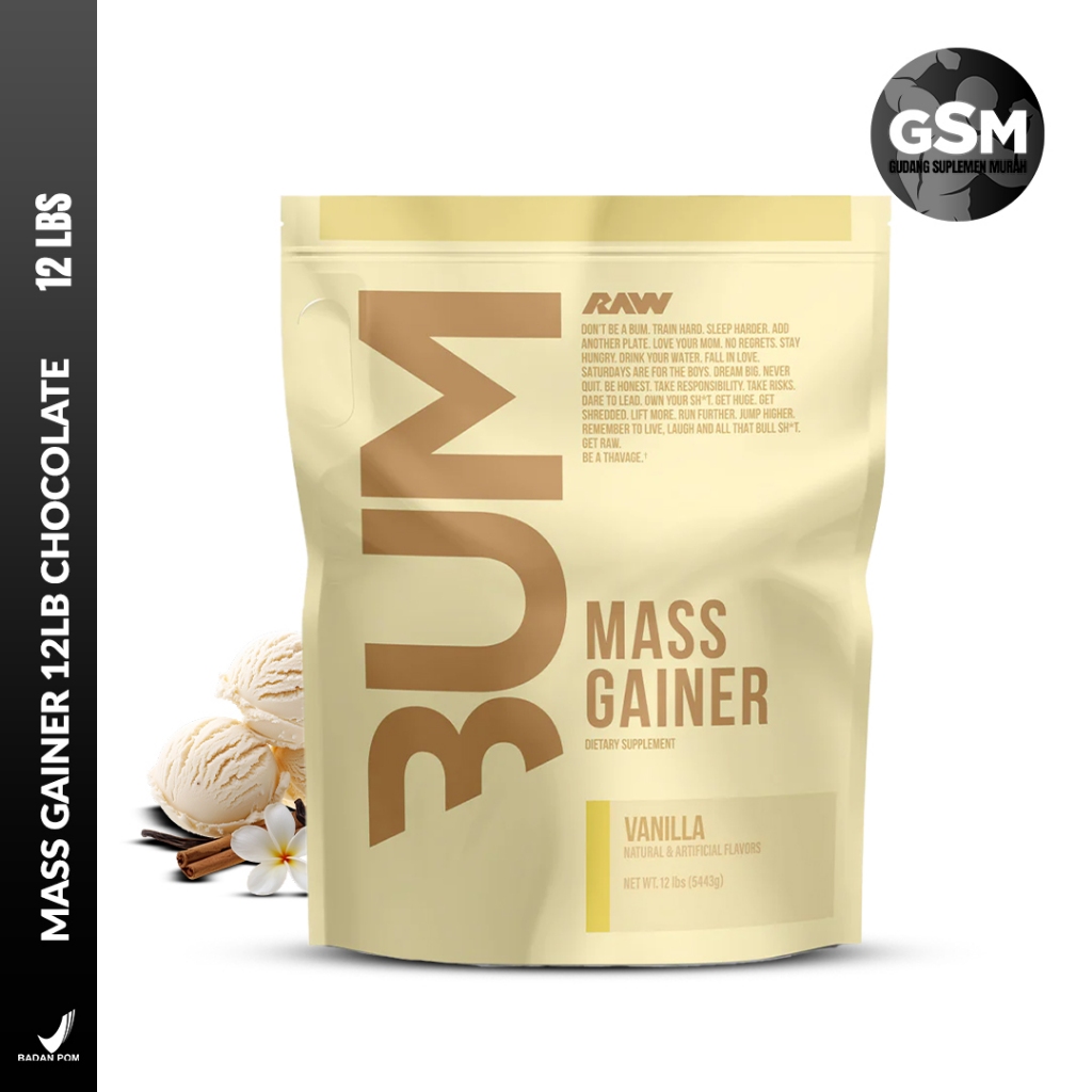 CBUM Raw Mass Gainer 12 Lbs GSM