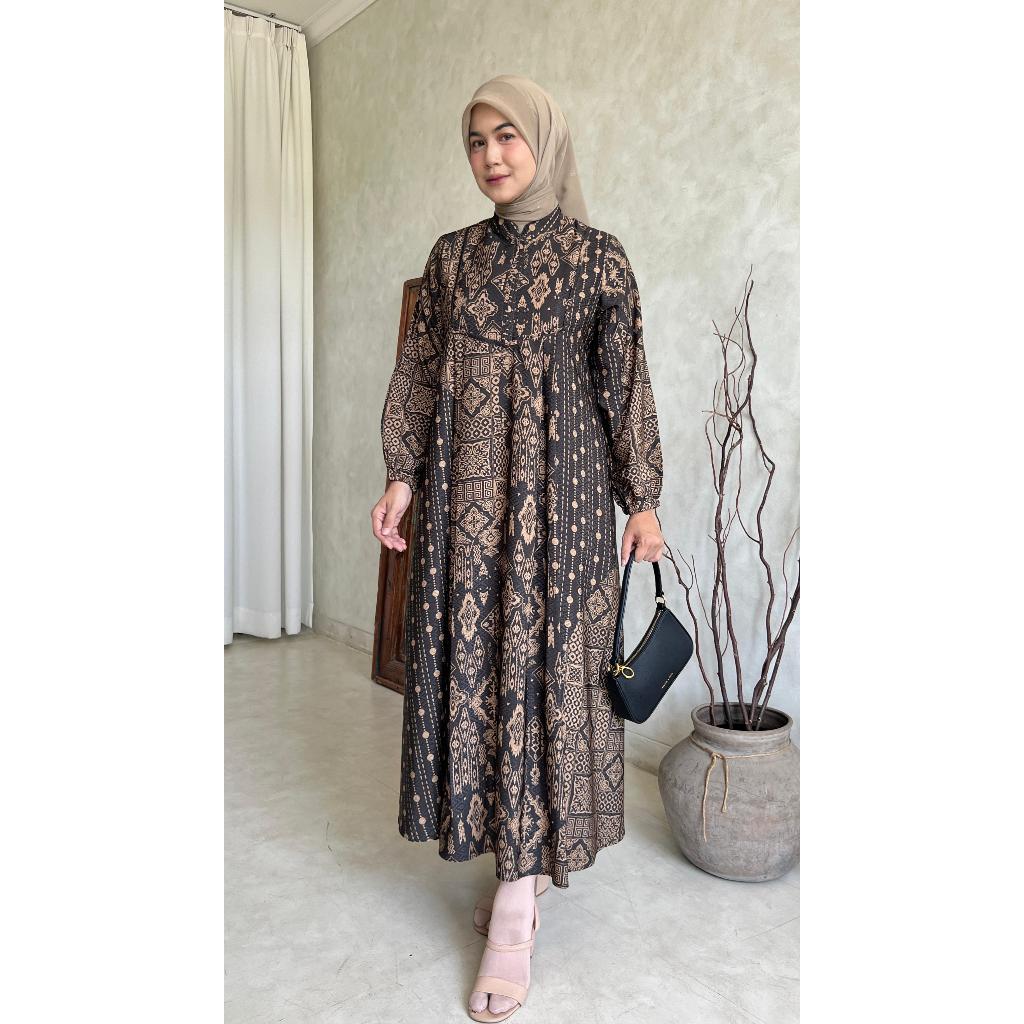 WARNA FASHION/ MIDI / BIBA / BAJU WANITA MUSLIM/GROSIR TANAH ABANG