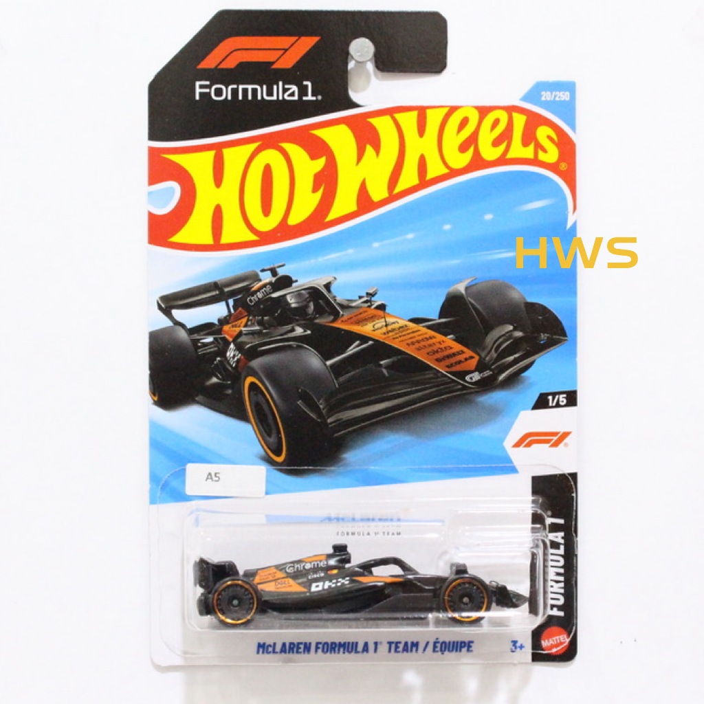 HOT WHEELS - A5 MCLAREN FORMULA 1 TEAM/EQUIPE