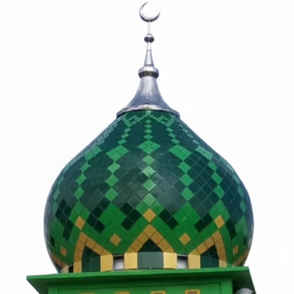 KUBAH MASJID MUSHOLA MODEL BAWANG PANEL ACP