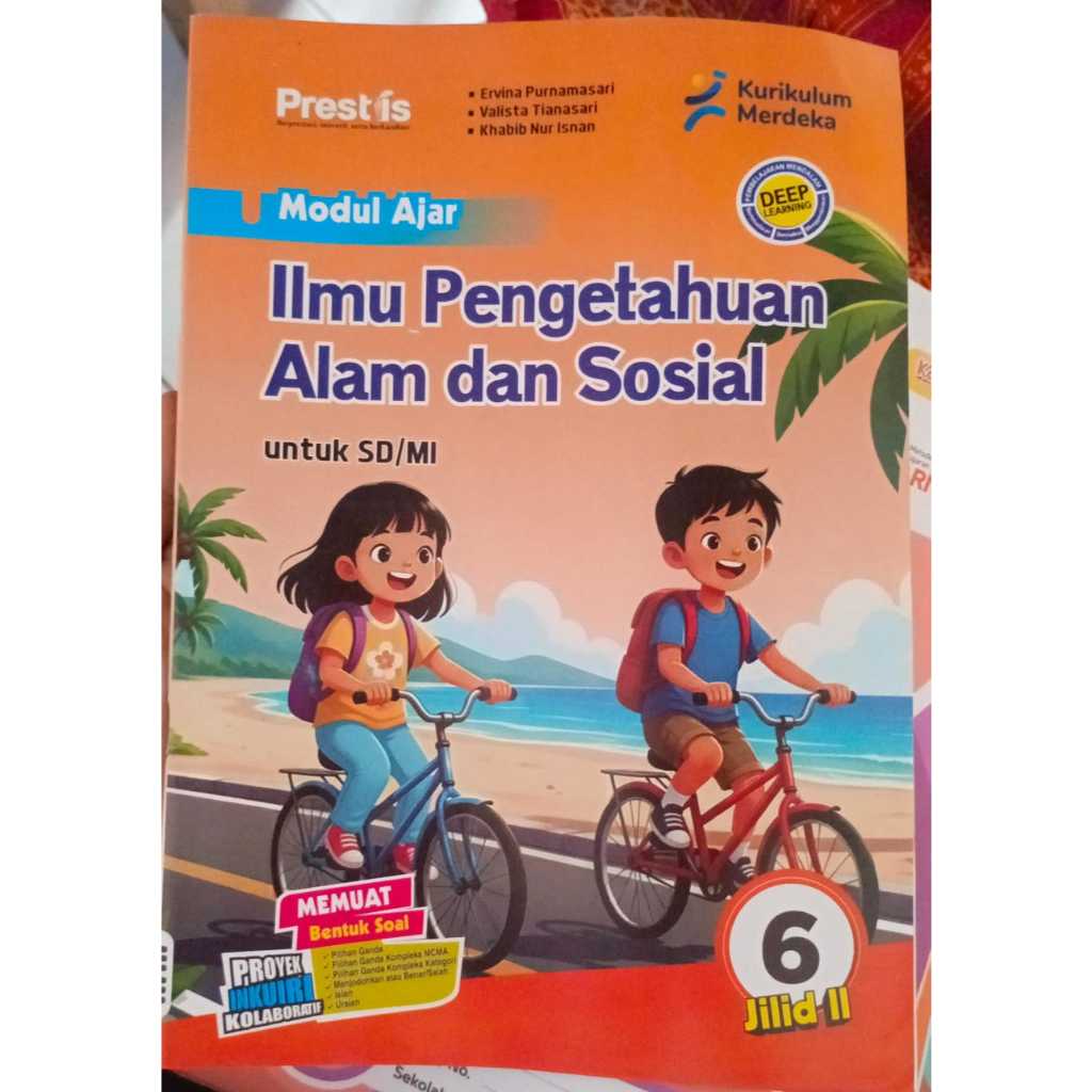 LKS PUSTAKA PERSADA KELAS 6 IPAS SEMESTER 2 TERBITAN 2025