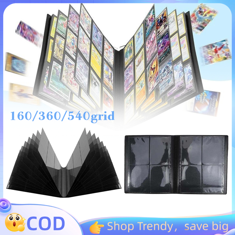 360/540slot Kartu Inder Card Binder Card Album Strap Binder Card Album 9 Pocket Card Binder