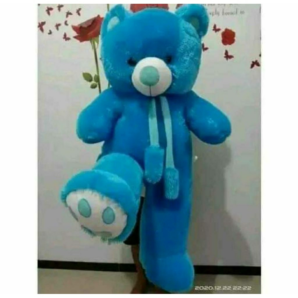 Boneka teddy bear jumbo ukuran 1.3meter