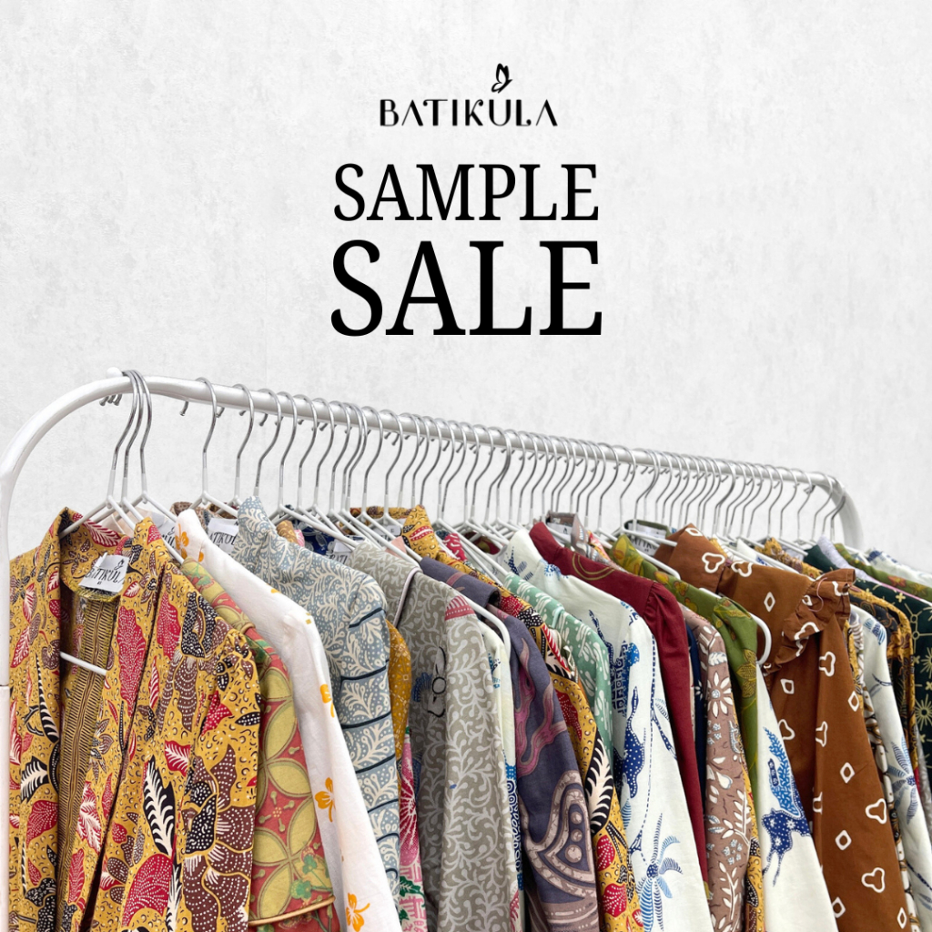 SAMPLE SALE Batikula Batik Wanita Modern Batik Kerja Kantor Wanita