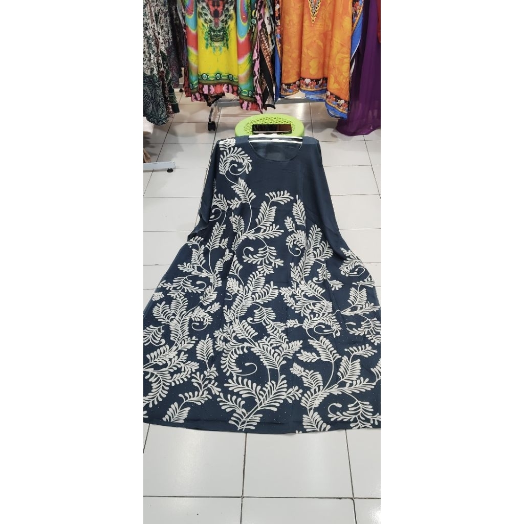 daster model kaftan original india bahan polyester premium