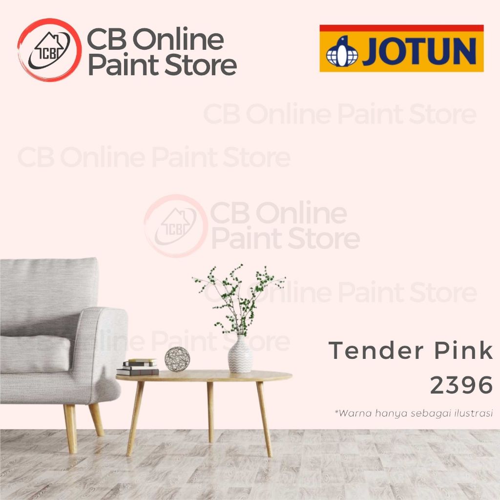 CAT TEMBOK JOTUN - TENDER PINK 2396 - GALON