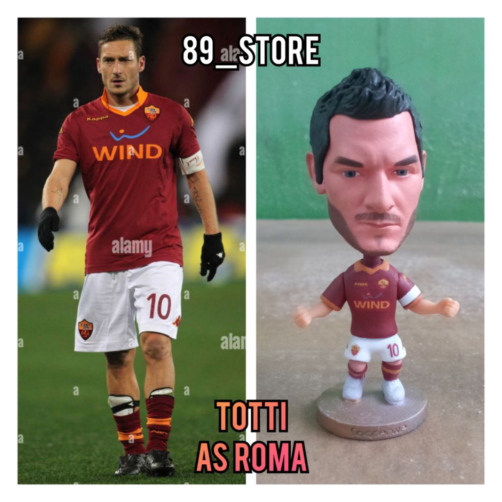 Pre Order Figure Soccer Kodoto Soccerwe Repaint Totti AS Roma