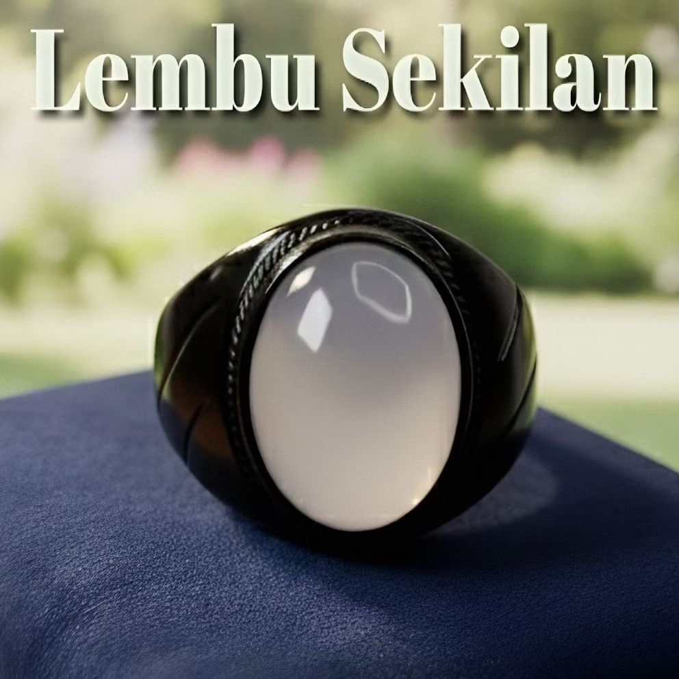 Cincin Pria Lembu Sekilan -Pamor Kharisma Pengasih