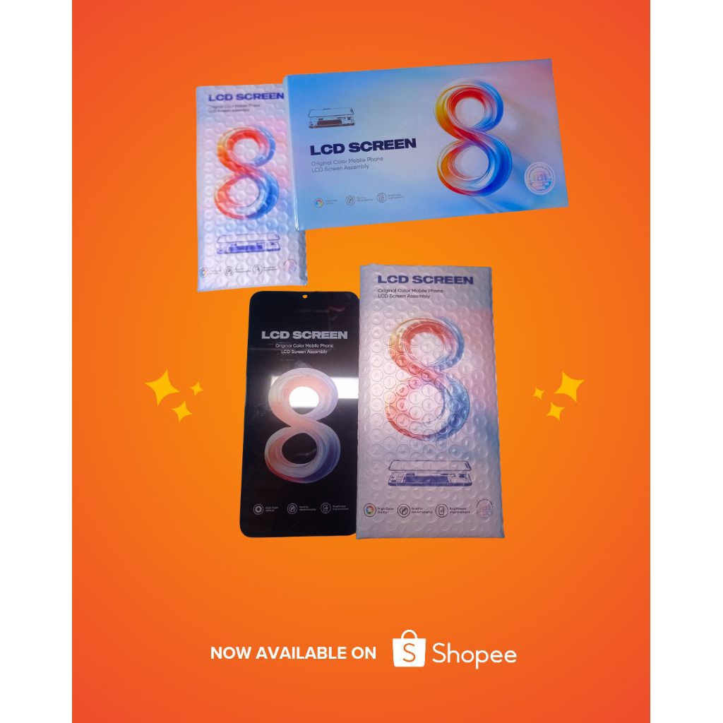 Layar Sentuh LCD Asli untuk Vivo Y91, Y91c, Y91i, Y93, Y95 - Set Lengkap, Kualitas Terjamin