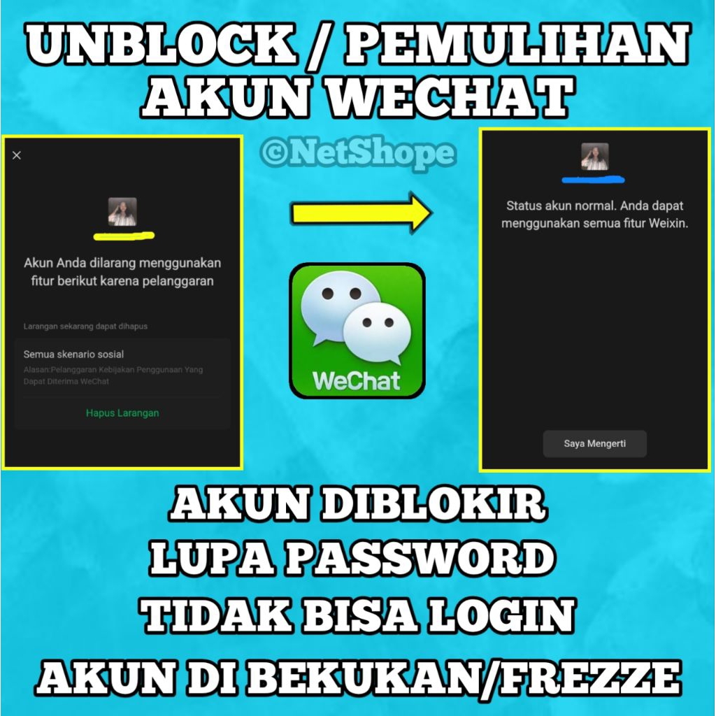 UNBLOCK WECHAT
