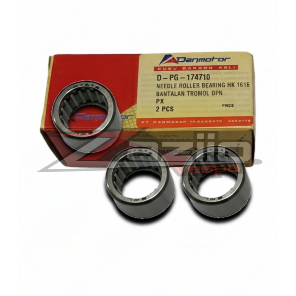 Laher Bambu Laher Bearing Bambu Tromol Depan 16 16 Vespa PX DANMOTOR