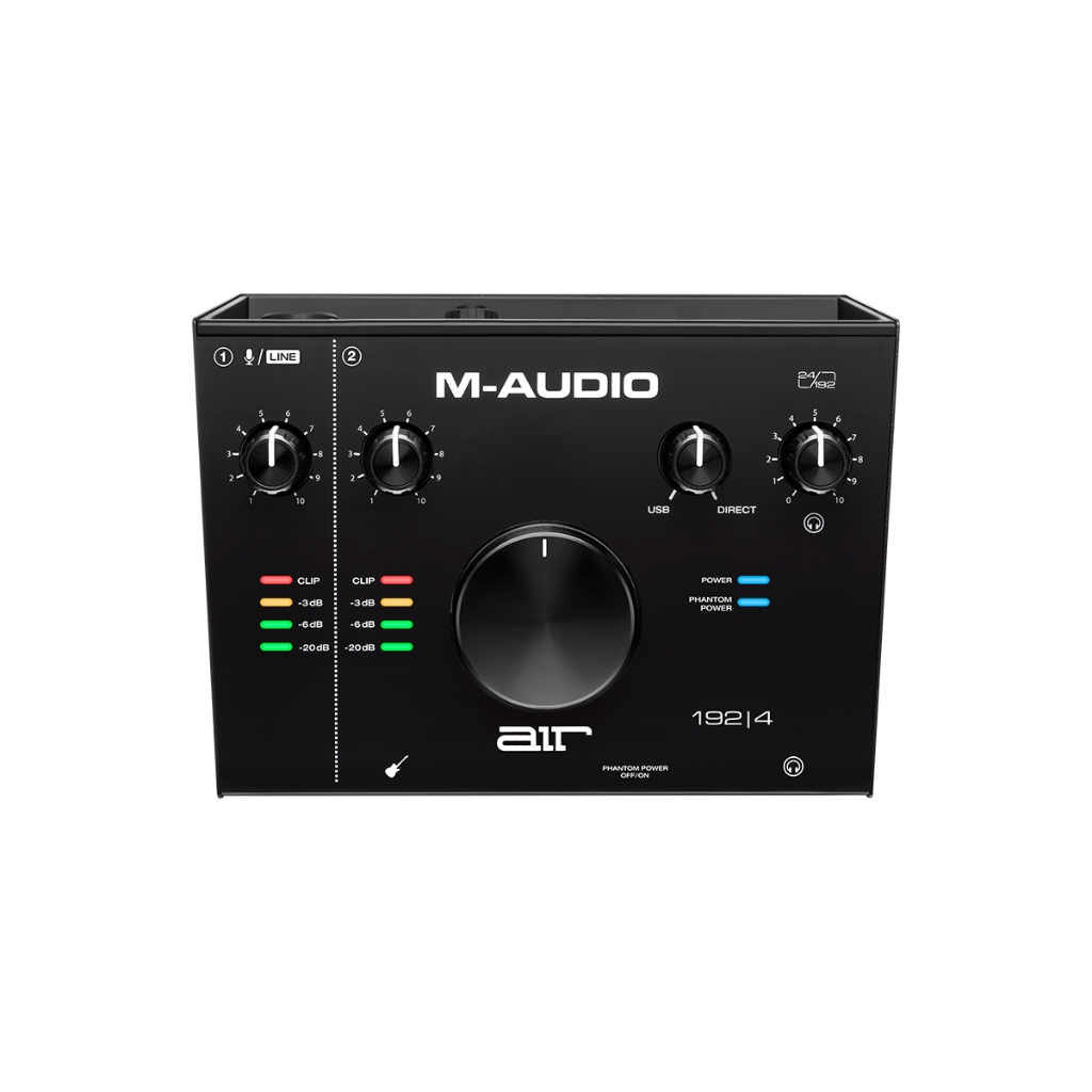 M-AUDIO AIR 192/4 2-In/2-Out 24/192 USB Audio Interface Soundcard M AUDIO AIR 192/4 ORIGINAL