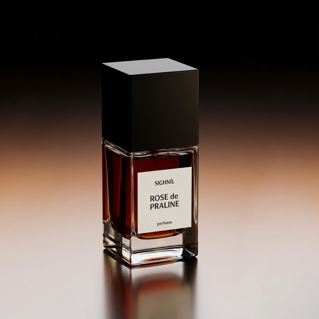 SIGHNIL Rose de Praline 30ml - Parfum Unisex Warm, Sweet, Aromatic
