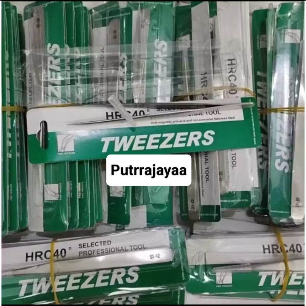 Pinset ST12 Pinset Lurus / Pinset St12 Pinset Pencabut Bulu Walet