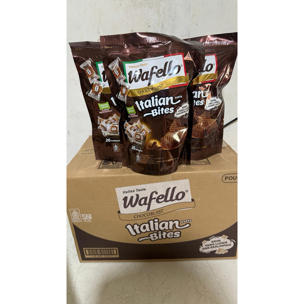 Wafello Coklat Pouch