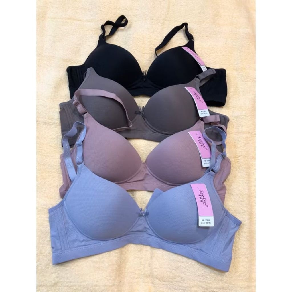 BH Bra Scalen 2306 cup B Tanpa Kawat Busa Sedang 36 - 42