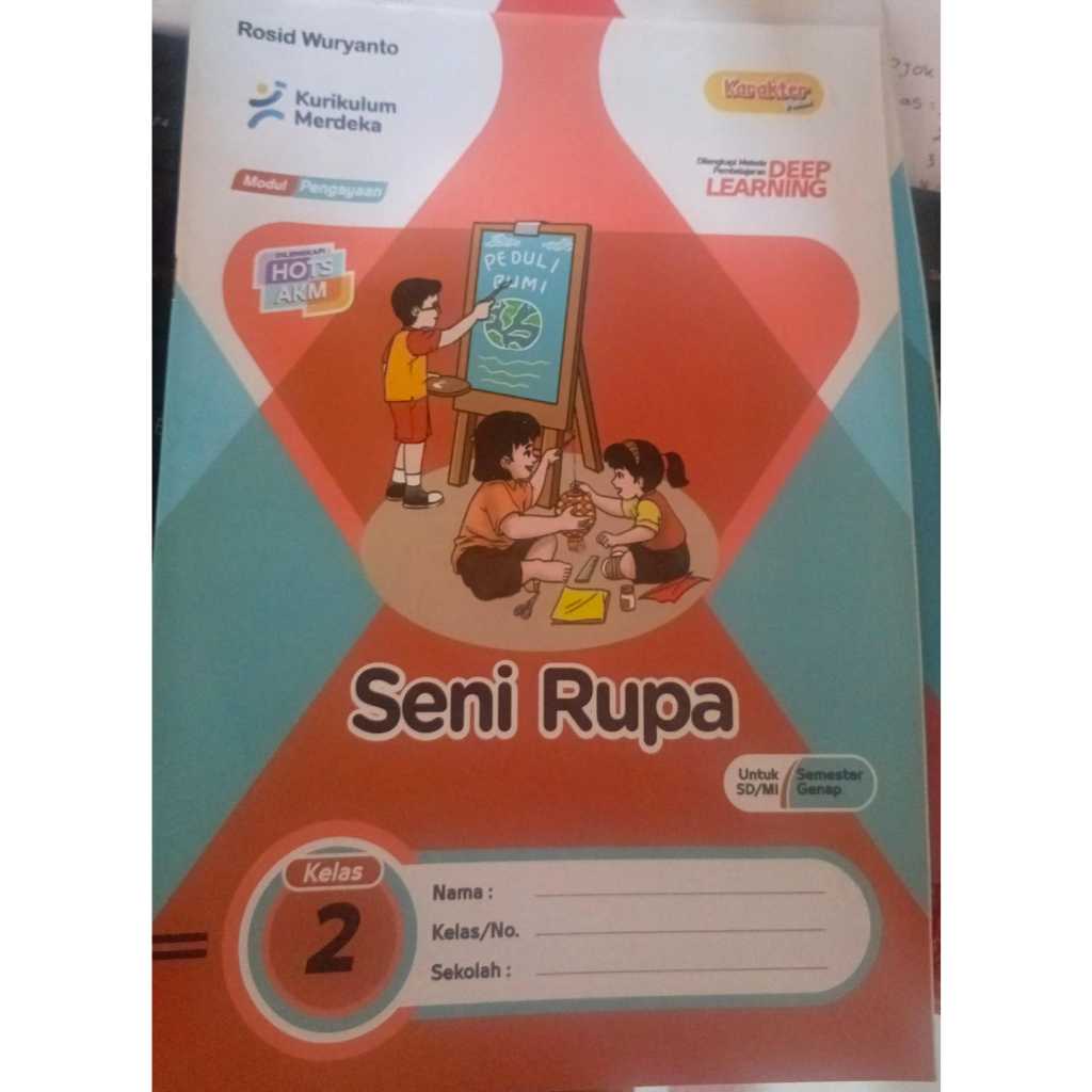 LKS PUSTAKA PERSADA KELAS 2 SENI RUPA  SEMESTER 2 TERBITAN 2025