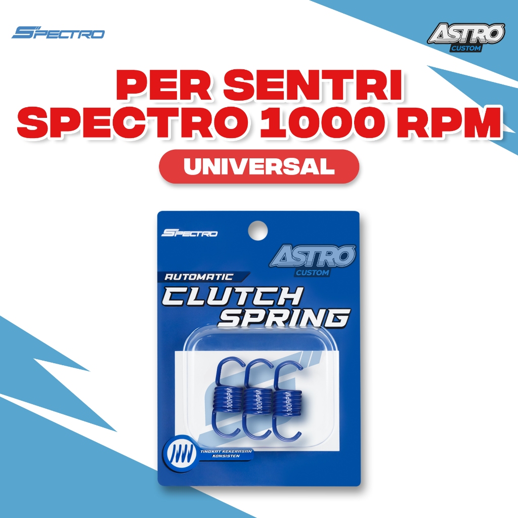 Spectro Per Sentri 1000 RPM Beat Fi Scoopy Fi Vario Aerox NMAX PCX LEXI Mio Per Kopling CVT Racing