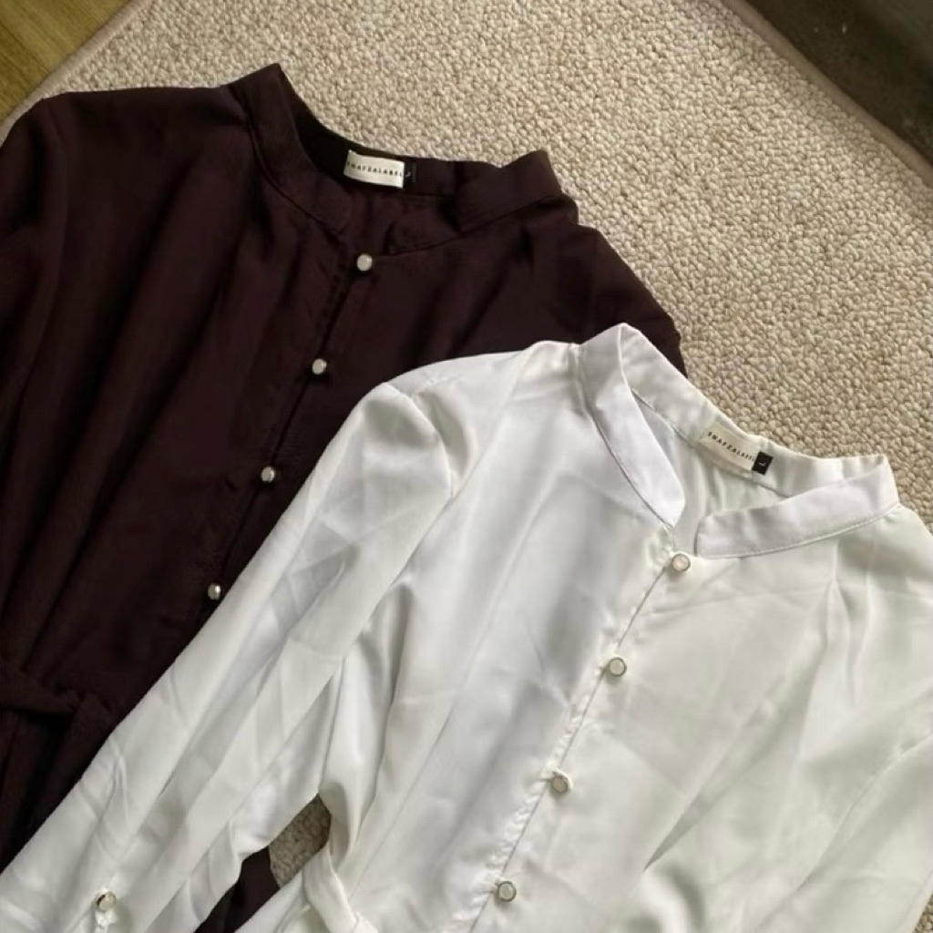 shafthelabel - One Set Tunik Outer | Tunik Hawa dan Rok | Atasan Wanita Muslim