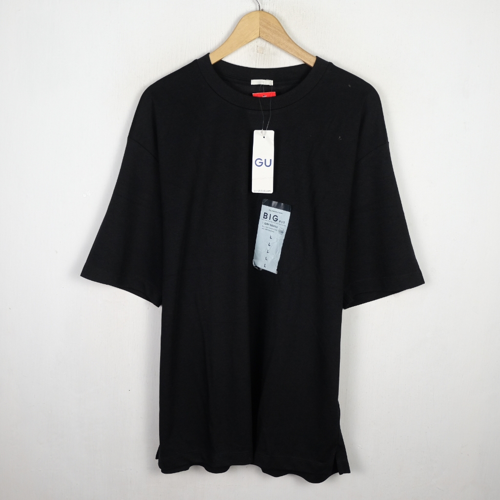 KAOS GU BY UNIQLO OVERSIZE BASIC TSHIRT AIR4 SIZE L
