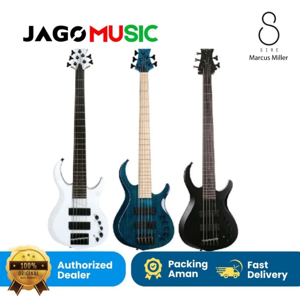 Elektrik Gitar Bass Sire Marcus Miller
M2 5St 2nd Generation Bass Aktif 5 String - TBK