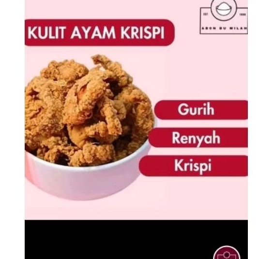 Kulit ayam krispy / keripik kulit ayam / promo kulit ayam