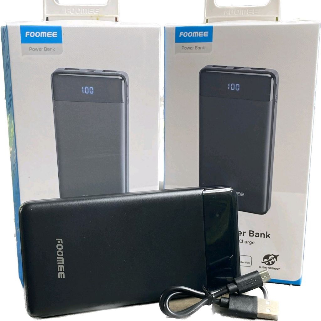 powerbank [FOOMEE RX10] 10000mAh dual output digital display 2.4A