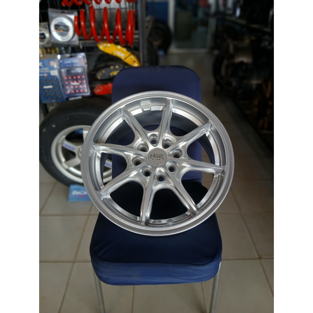 velg mobil ring 15 hsr maybrat lubang 4 buat avanza brio calya dll velg hsr r15 velg hsr warna silve