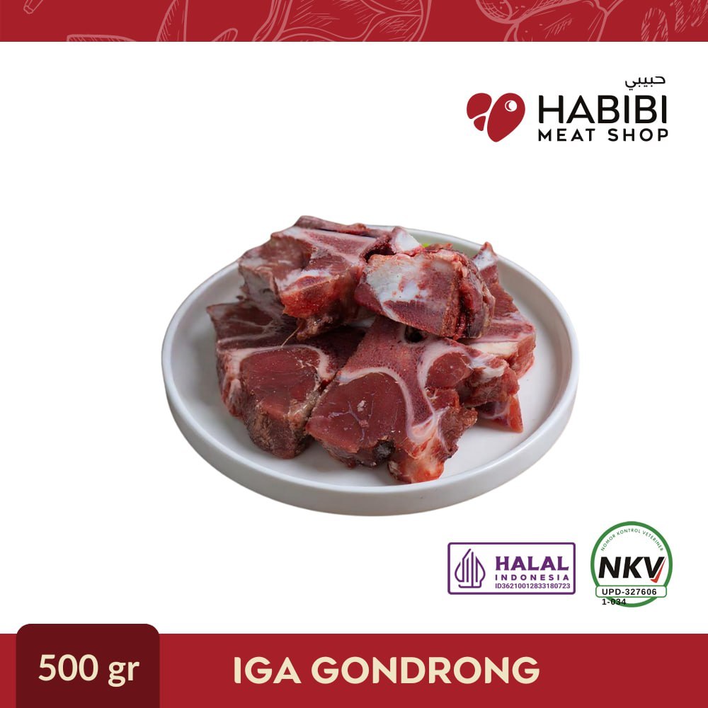 DAGING IGA GONDRONG SAPI 500gr